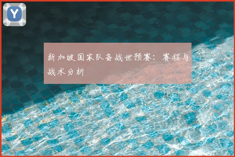 新加坡国家队备战世预赛：赛程与战术分析